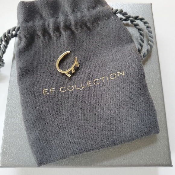 EF Collection 14k & Diamond Ear Cuff - Picture 2 of 13